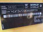 CAT®  Gen Sets - 3412-725-O  S/N: DK600915